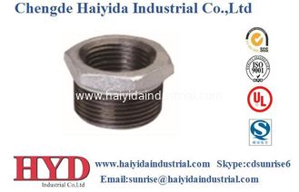 China bushing black malleable iron pipe fitting cast iron UL factory supplier