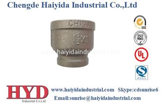 China socket reducing black malleable iron pipe fitting cast iron UL factory supplier