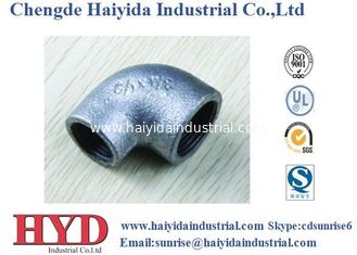 China ELBOW galvanized malleable iron pipe fitting cast iron UL factory supplier