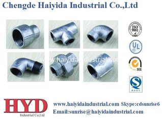 China TEE galvanized malleable iron pipe fitting cast iron UL factory supplier
